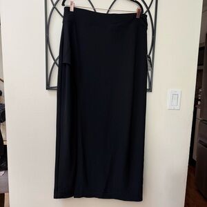 Boston Proper Beyond Travel collection Black Maxi Skirt